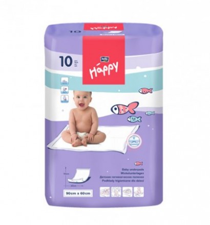 Happy Bella detské prebaľovacie podložky