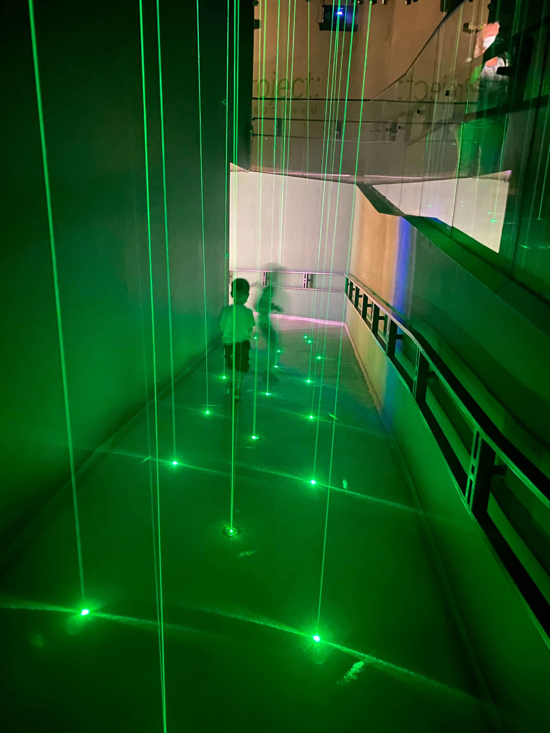 Laserová preliezka v Dubai Expo
