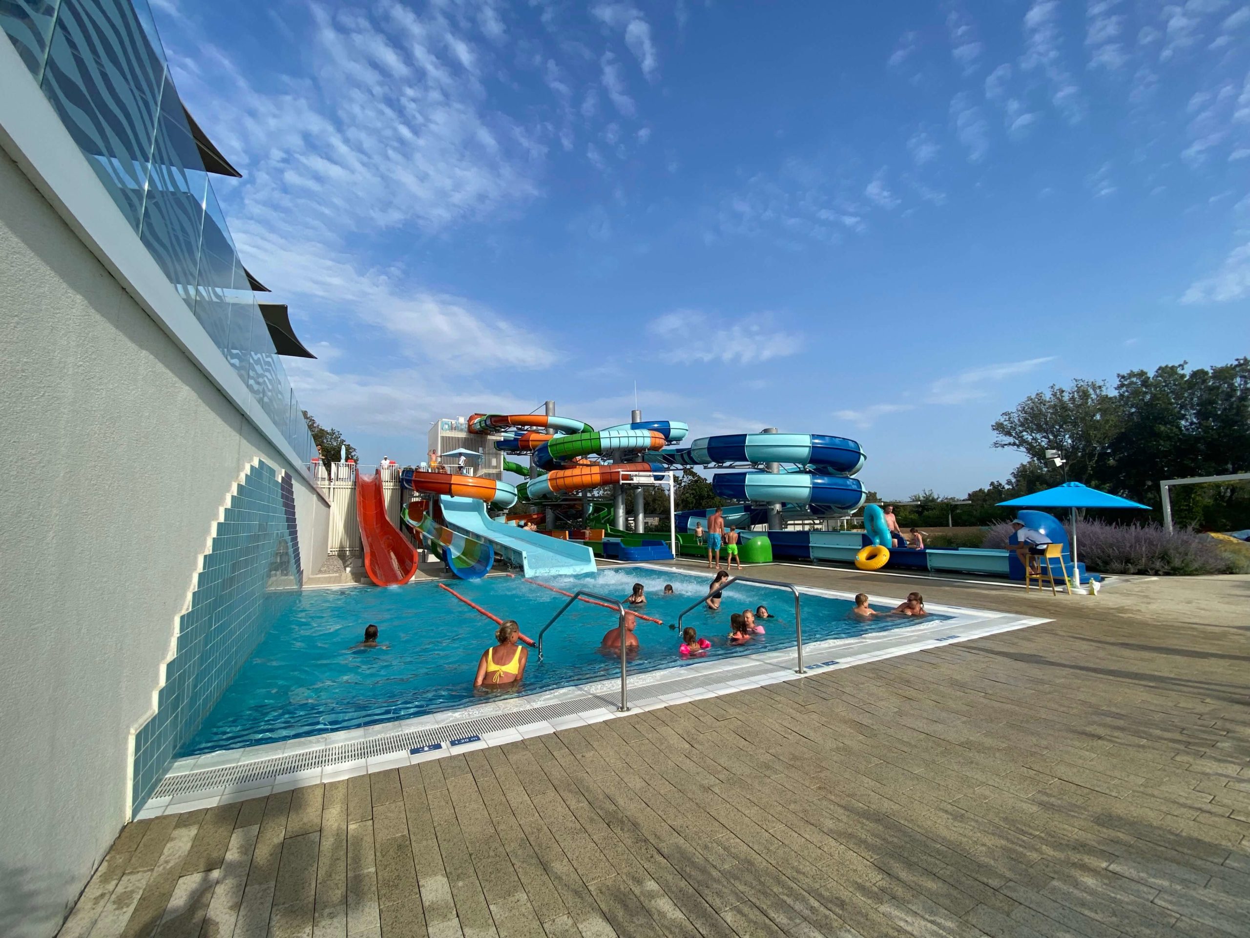 Aquamar - tobogány a šmýkačky pre deti od 120cm v rezorte Istra Premium Camping Resort