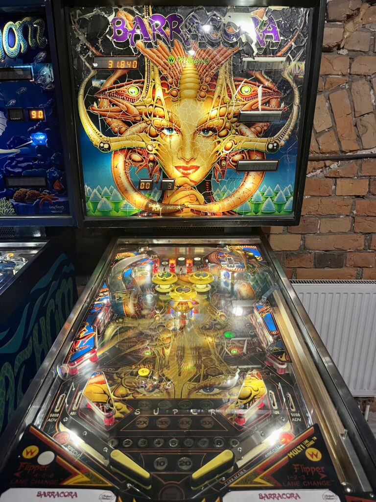 Pinball station vo Varšave